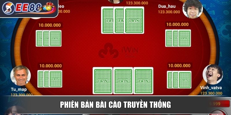 Bài Cào - Tìm Hiểu Luật Và Cách Chơi Chi Tiết Từ A Đến Z 3 Phiên bản bài cào truyền thống