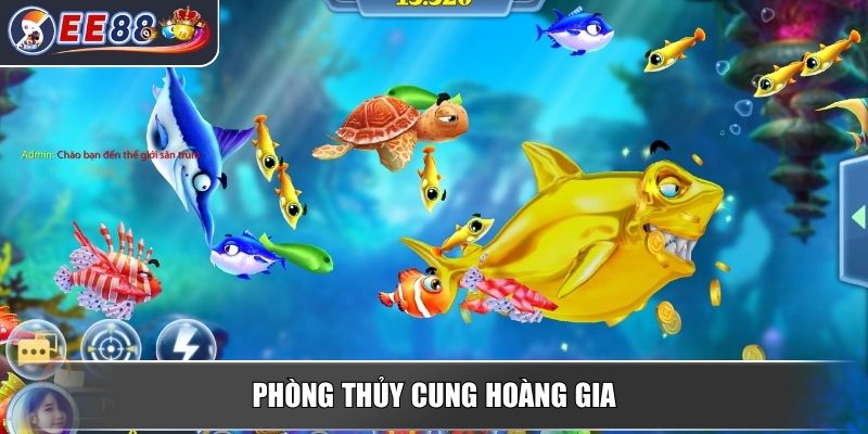 Bắn Cá Thần Tài – Chiến Thuật Săn Kho Báu Đại Dương Hấp Dẫn 3 Phòng thủy cung hoàng gia