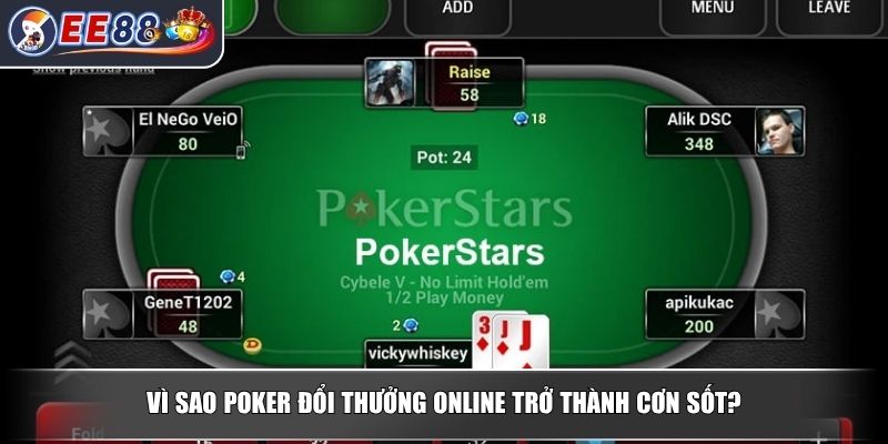 Poker Đổi Thưởng Online - Tựa Game Đỉnh Cao Tại EE88 3 Vì Sao Poker Đổi Thưởng Online Trở Thành Cơn Sốt?
