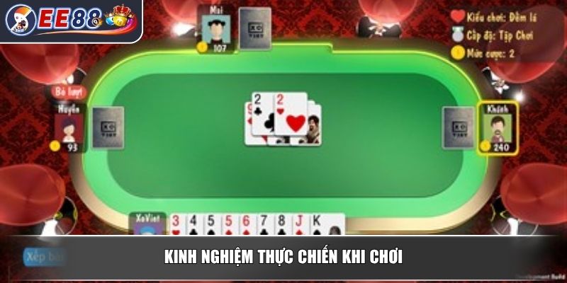 Tiến Lên Miền Bắc Hướng Dẫn Chơi Chi Tiết Dành Cho Người Mới 4 Kinh nghiệm thực chiến khi chơi Tiến lên miền Bắc