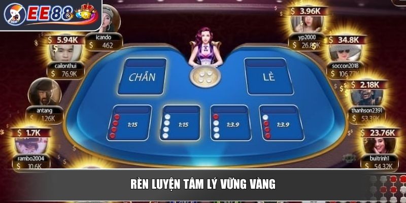 Xóc Đĩa Online - Bí Quyết Chiến Thắng Bền Vững Cho Người Mới 4 Rèn luyện tâm lý vững vàng